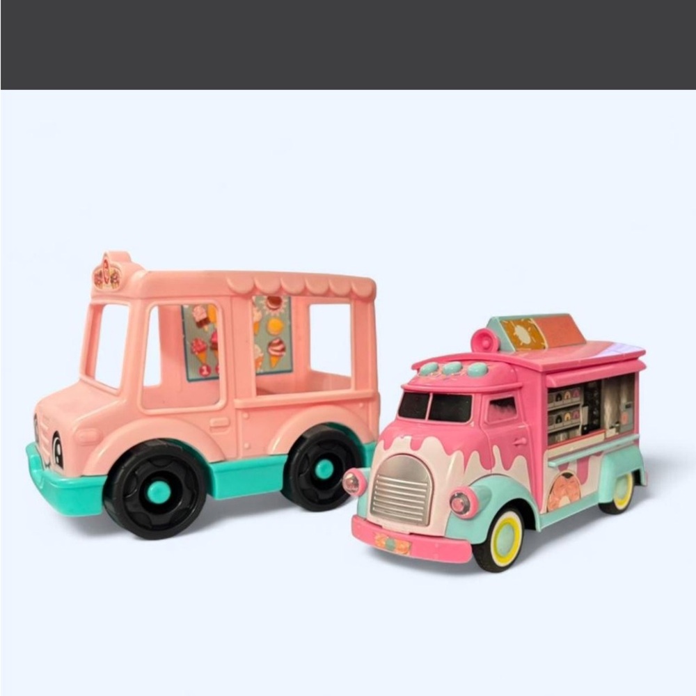 Colorful Ice Cream Truck Toy Set
